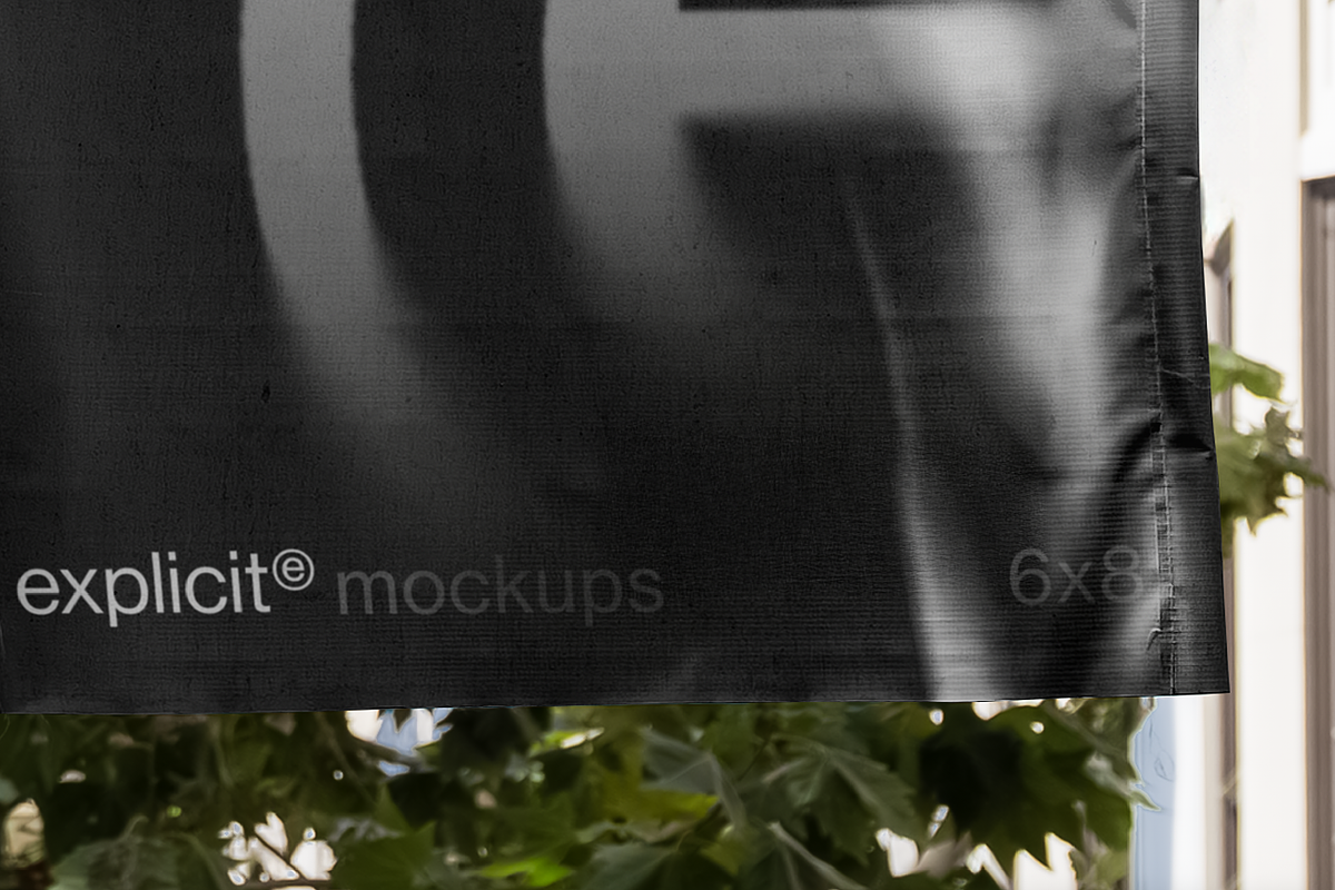 Lamp Post Banner mockup, an Advertising Mockup by ExplicitStudio (Photo 3 of 7)