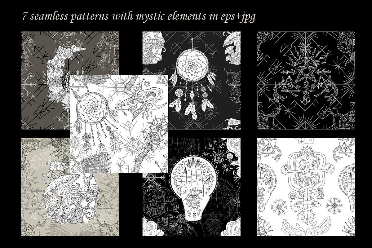 Halloween Mystic Illustrations, an Illustration by Samiramay (Photo 6 of 6)