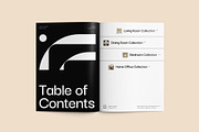 Modern Furniture Product Catalog, a Brochure Template by fakhroo (Thumbnail 3 of 9)