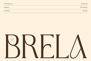 CS Brela – Elegant Serif Font, a Serif Font by Craft Supply Co. (Thumbnail 1 of 8)