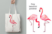 Tropical birds & flowers, an Object Graphic by Anastasia (Thumbnail 7 of 12)