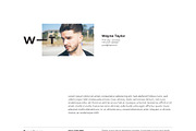 Wayne | CV / resume template, a Resume Template by CV house (Thumbnail 6 of 10)