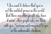 Hoodie | Script Font, a Handwritten Font by Scratchones (Thumbnail 6 of 9)