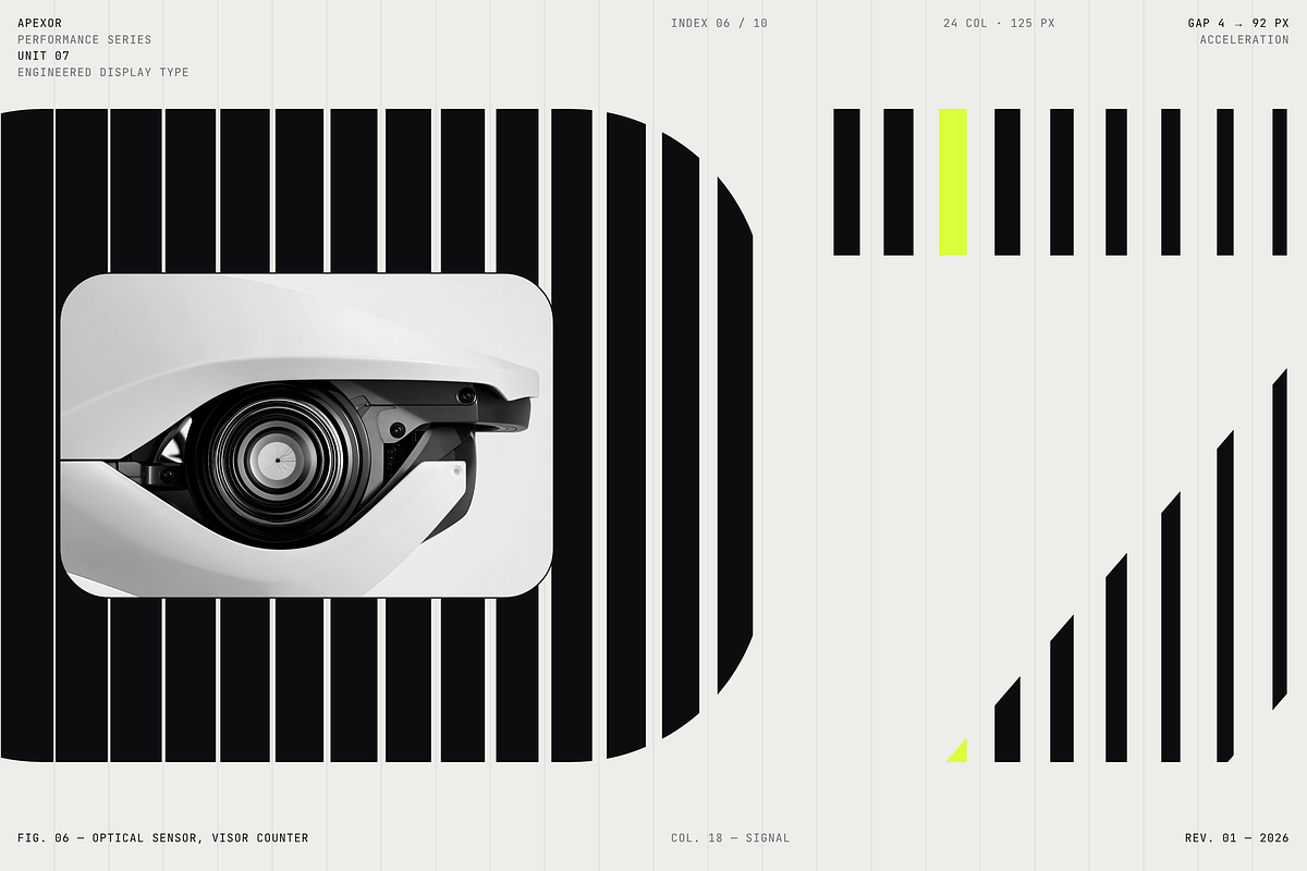 Apexor Futuristic Geometric Display, a Sans Serif Font by HipFonts (Photo 6 of 17)