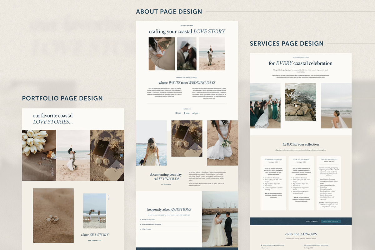 Seaside Framer Template, a Websites & App Template by Jasmine Creative Co (Photo 4 of 8)