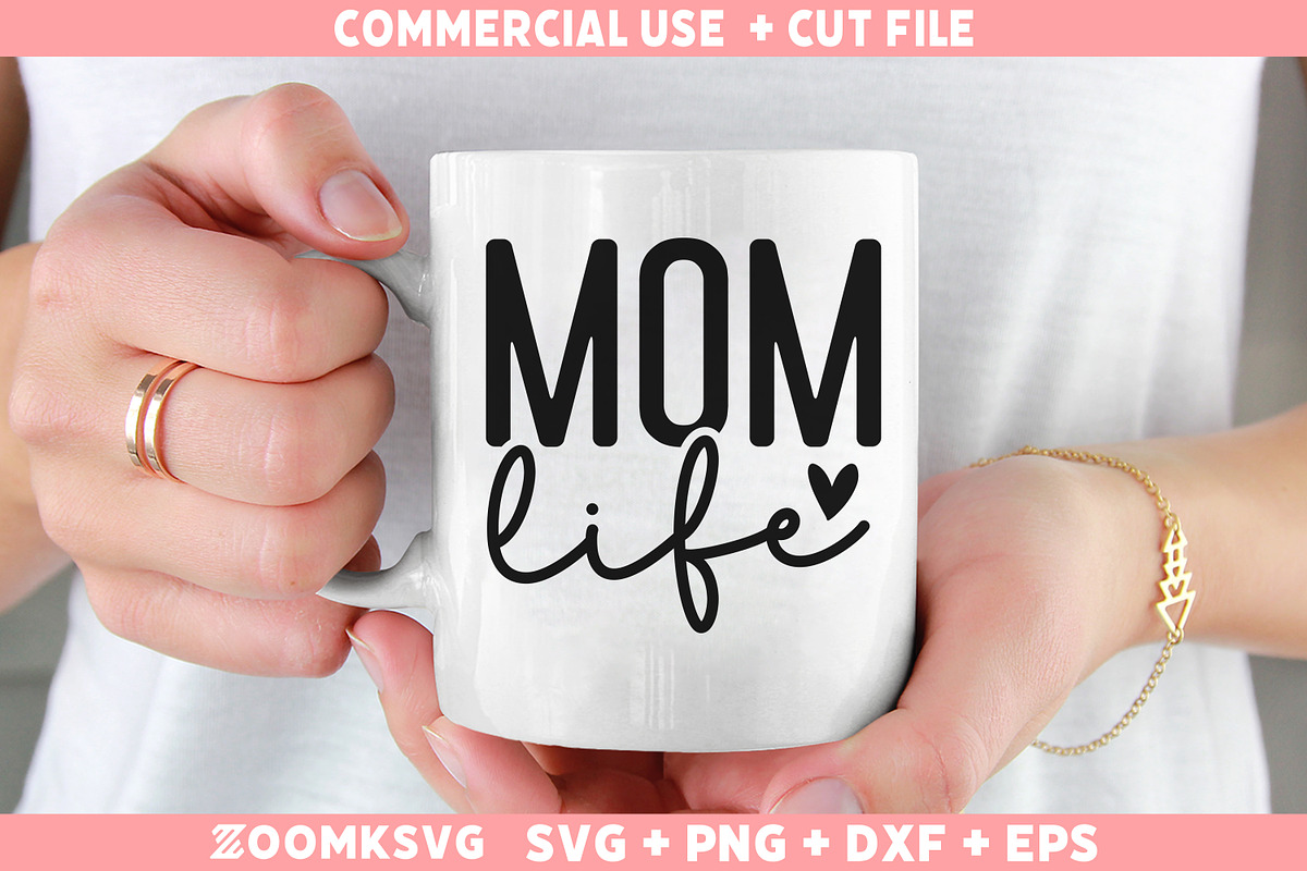 Mom SVG Bundle, Mama SVG Bundle, an Illustration by ZoomkSVG (Photo 24 of 42)
