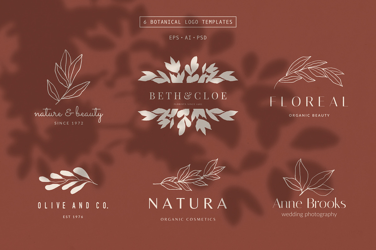Natura | Modern Graphics Set, a Background Graphic by Studio Fevrier (Photo 7 of 11)