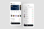 iBank - E-Wallet App UI Kit, an UI Kit Template by iDoodle Studio (Thumbnail 2 of 4)