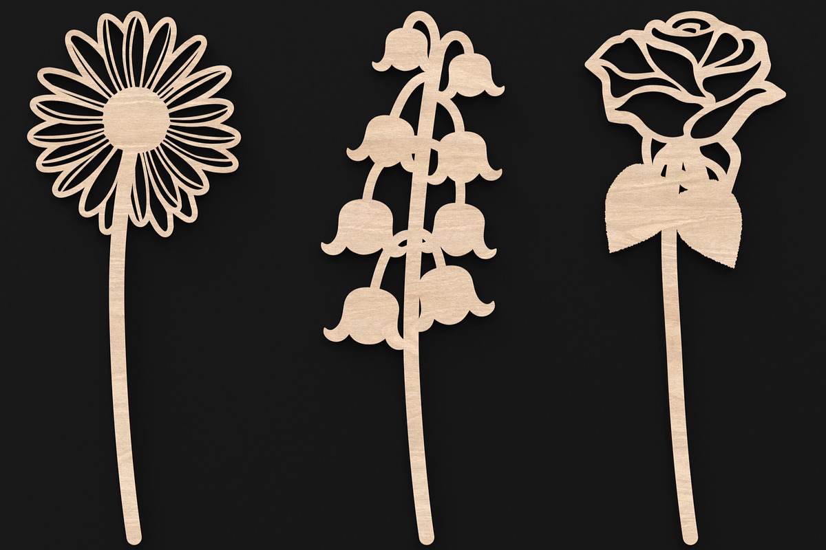 12 Birth Month Flowers, an Object Graphic by ThemeXDigital (Photo 3 of 8)