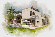 Landscape Photography Brush Art, an Action Add-On by Photoshop Action (Thumbnail 2 of 10)