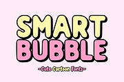 Smart Bubble - Cartoon Font Type, a Font by KiddoGlyphs Studio (Thumbnail 1 of 5)