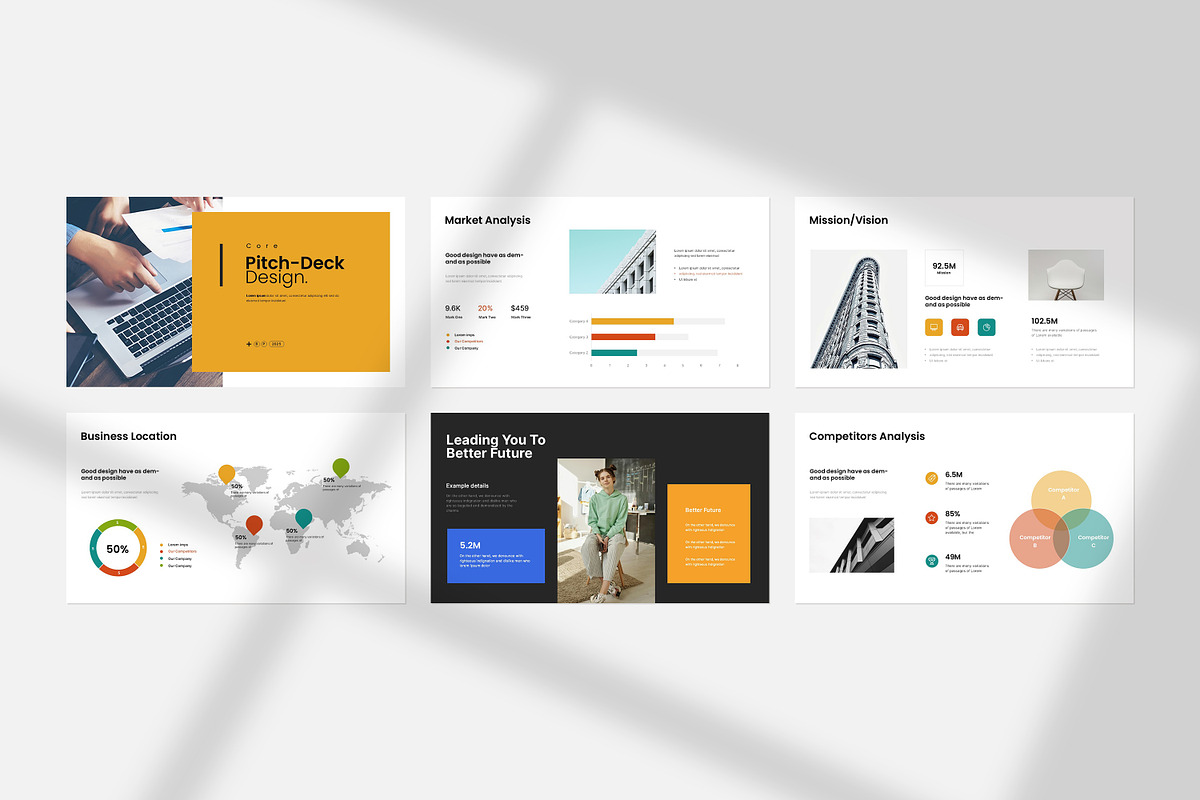 Pitch Deck Presentation Template preview 6