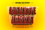 Super 3D editable text effect, a Layer Style Add-On by nicemorning (Thumbnail 3 of 3)