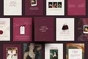 DEAR MUSE Canva Instagram Templates, a Social Media Template by Patrace Studio (Thumbnail 8 of 10)