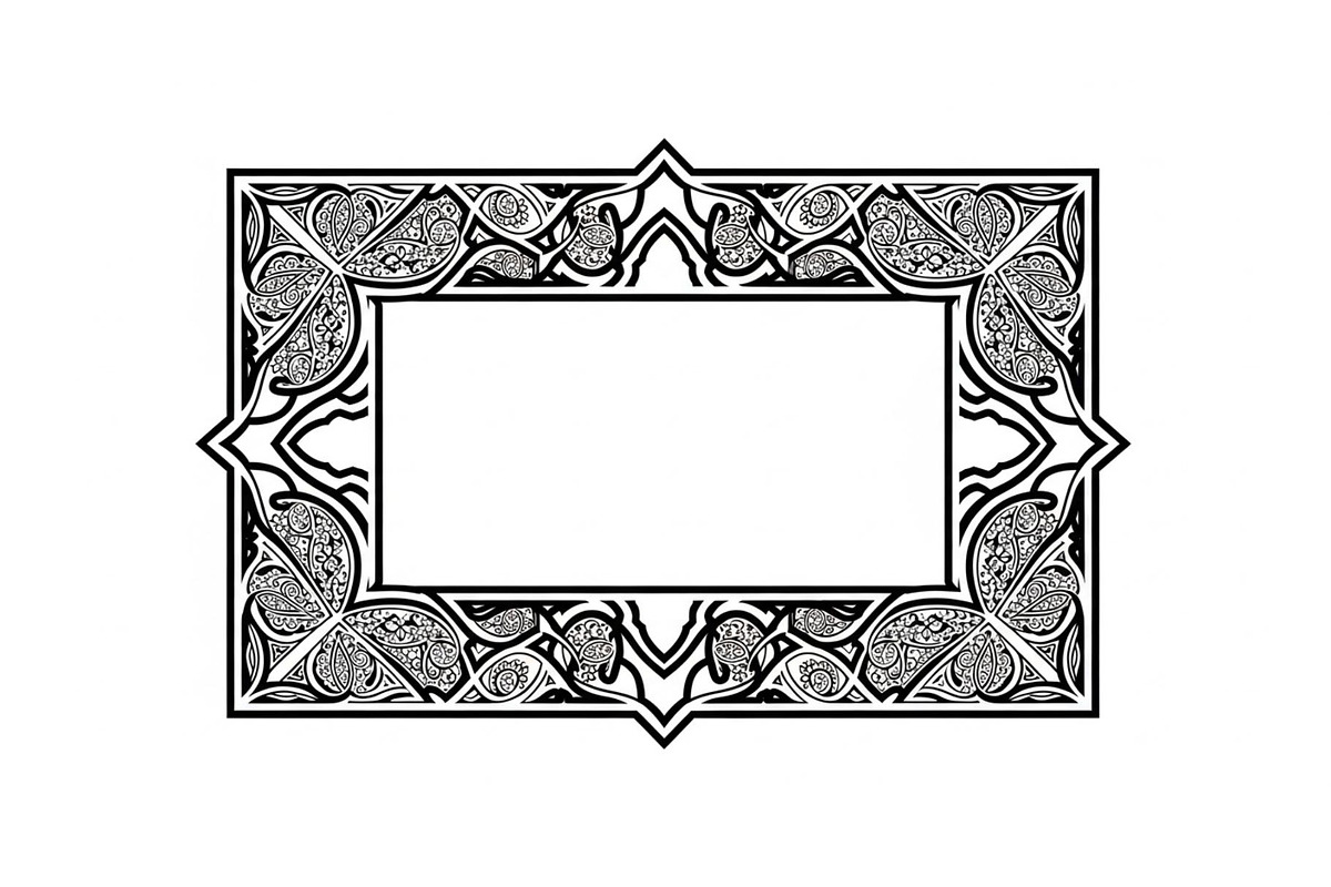 Ornamental Frame SVG Bundle, an Illustration by jahid234 (Photo 2 of 31)
