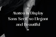 Matteo – Elegant Display Sans Serif, a Sans Serif Font by Mahesans Co (Thumbnail 5 of 10)