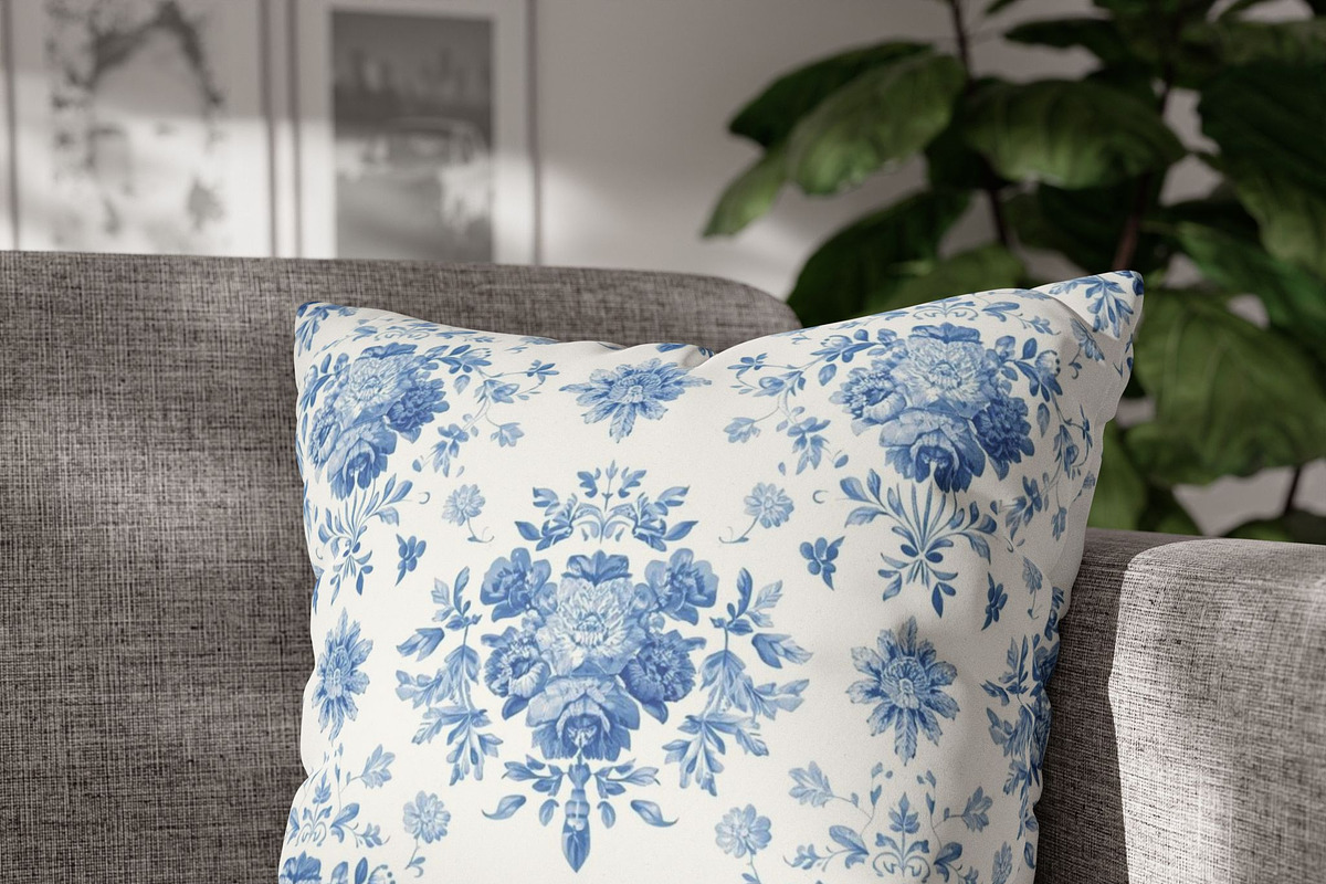 Classic Toile de Jouy Pattern, a Pattern Graphic by elfy creative (Photo 2 of 3)