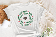 Wreath Bear Nose PNG, Cute, an Illustration by SharpMarketplace (Thumbnail 7 of 9)