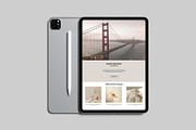 iPad Pro Mockup, an iPad Mockup by Graphiculon (Thumbnail 6 of 11)