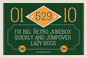 Latroif, a Serif Font by graphicook (Thumbnail 7 of 10)