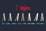 Gunhill family, a Serif Font by NREY (Thumbnail 2 of 5)