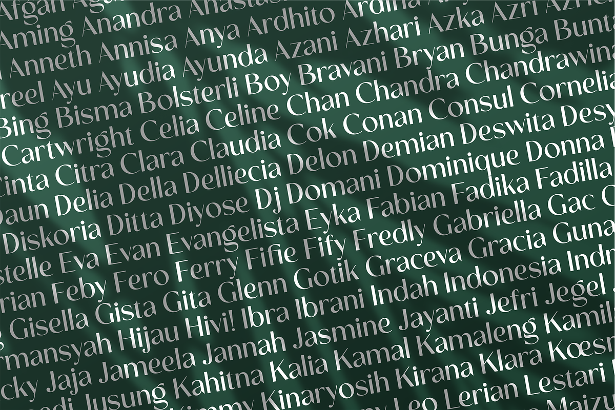 Gabriel Sarikaya - Unique Typeface, a Sans Serif Font by Artchitype Studio (Photo 10 of 14)