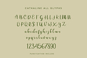 Cathaline - Modern Script, a Font by Sanskertype Studio (Thumbnail 4 of 9)