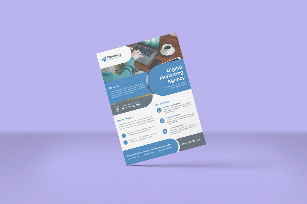 Flyer Template Design, a Flyer Template by Lakhan1998 (Photo 5 of 6)