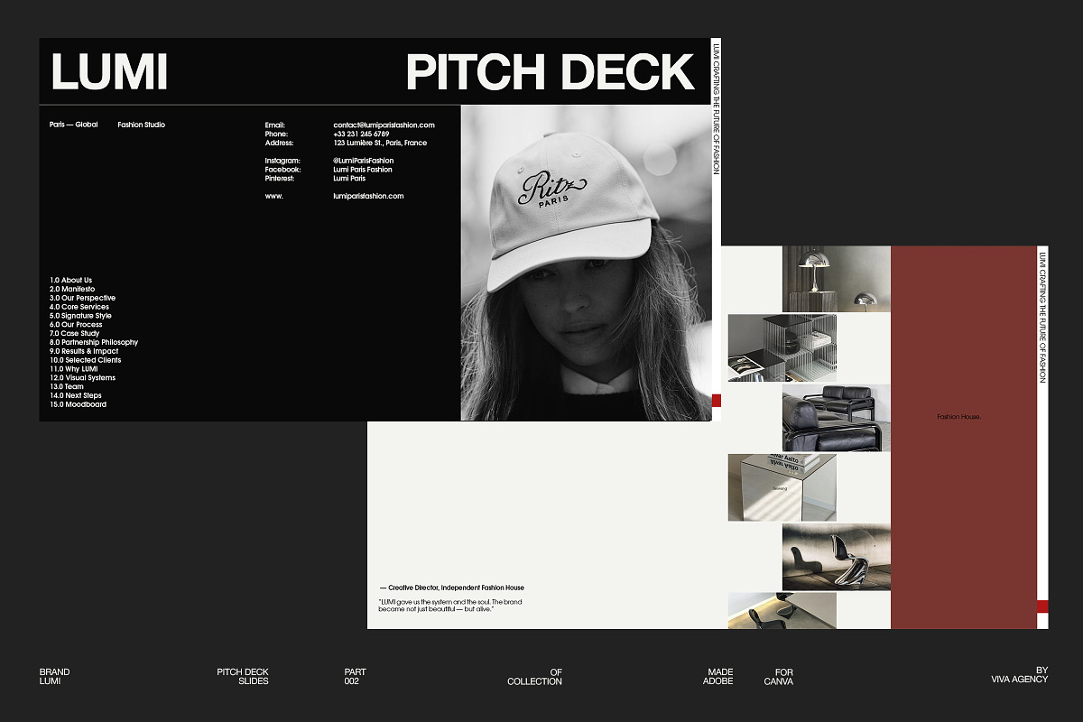 LUMI | Pitch Deck, a Presentation Template by Viva Agency (Photo 8 of 11)