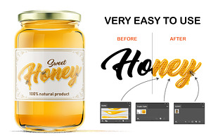 Honey Graphic Style