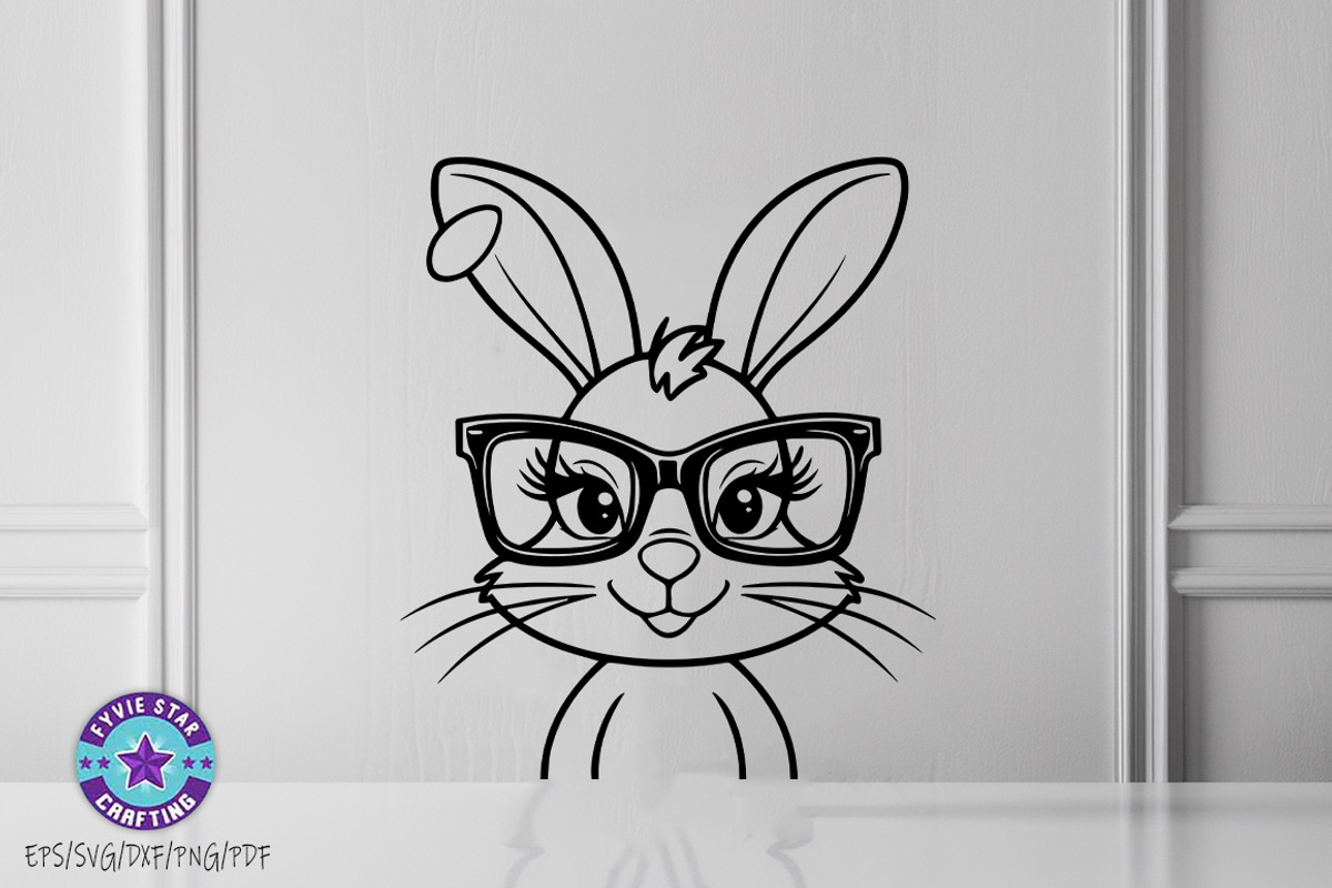 Easter Bunny Cute Bunny Svg Png Bund, an Object Graphic by FiveStarCrafting (Photo 14 of 14)