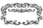 Ornamental Vintage Frame Border Bund, an Illustration by Creativeshirt (Thumbnail 31 of 31)