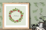 Forest Floral Clipart with Raspberry, an Illustration by WatercolorWind (Thumbnail 14 of 14)
