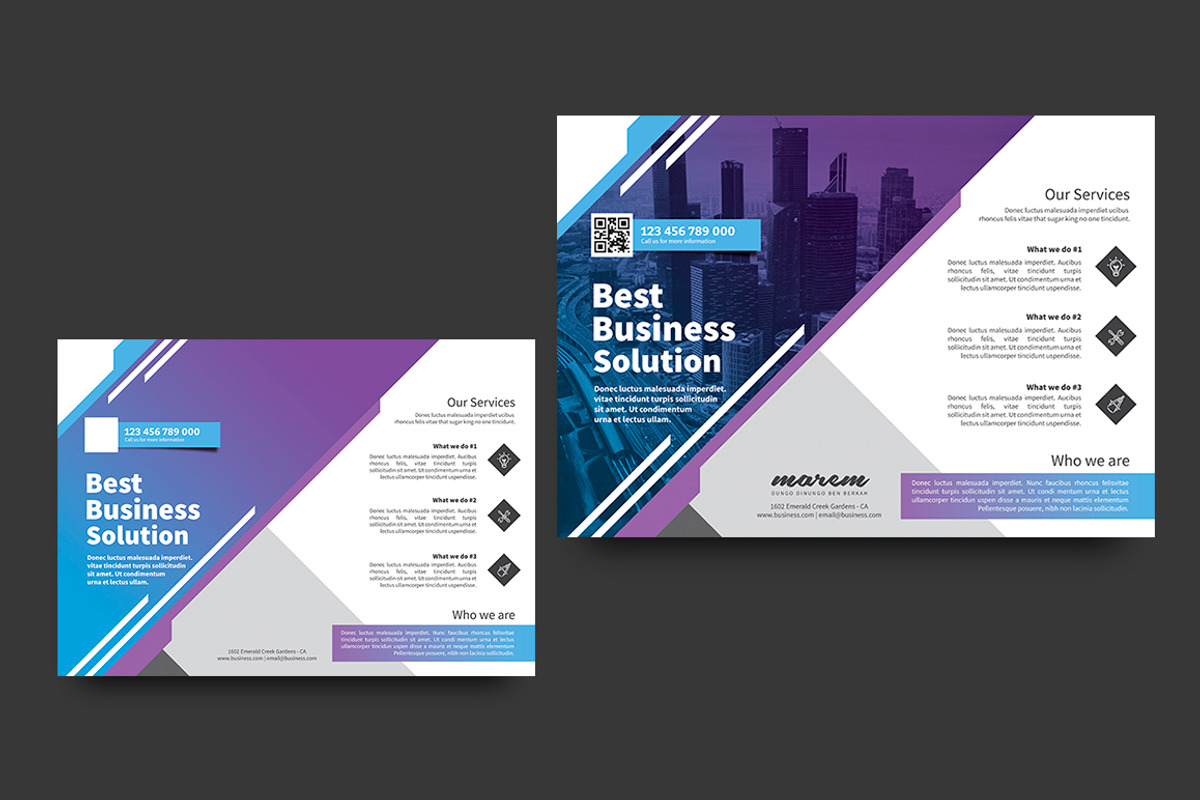 Corporate, a Flyer Template by Saphari (Photo 3 of 3)