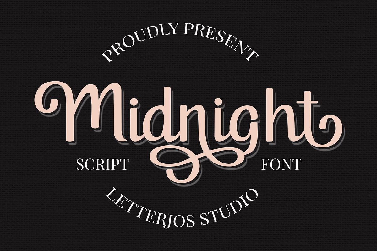Midnight Script Font