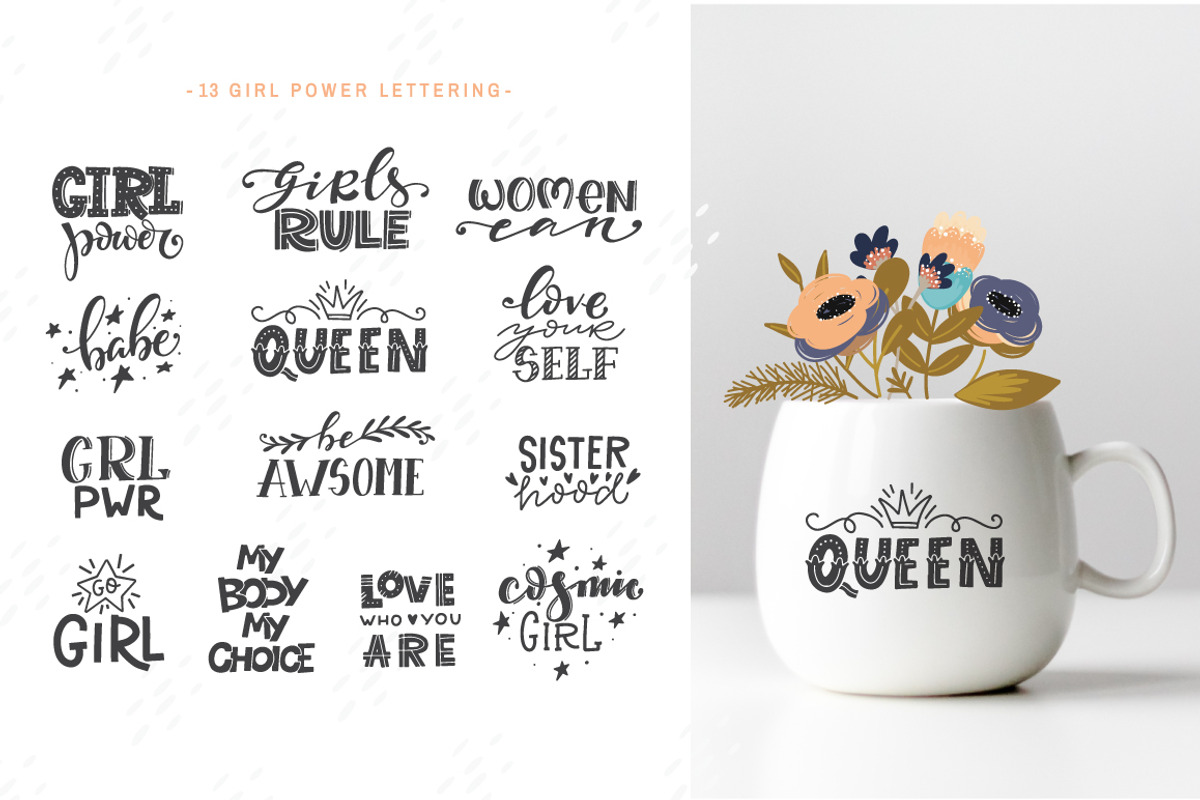 Girls - Body positive big collection, an Object Graphic by DariSmartArt (Photo 7 of 12)