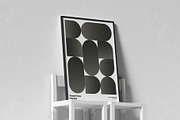 Poster Frame Mock-up, an Advertising Mockup by Se٧enStudio (Thumbnail 4 of 16)