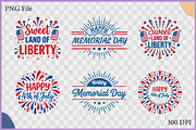 Memorial Day & 4th of July SVG Set, an Object Illustration by Gfx Expert Team (Thumbnail 2 of 3)