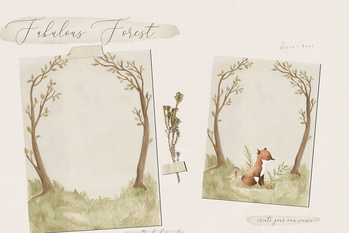 Fabulous Forest, an Animal Illustration by Flora+Bear (Photo 9 of 15)
