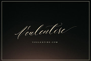Voulentire Black Friday, a Script Font by pineungtype (Thumbnail 8 of 8)