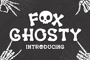 Fox Ghosty Font, a Symbol Font by Fox7 By Rattana (Thumbnail 1 of 9)