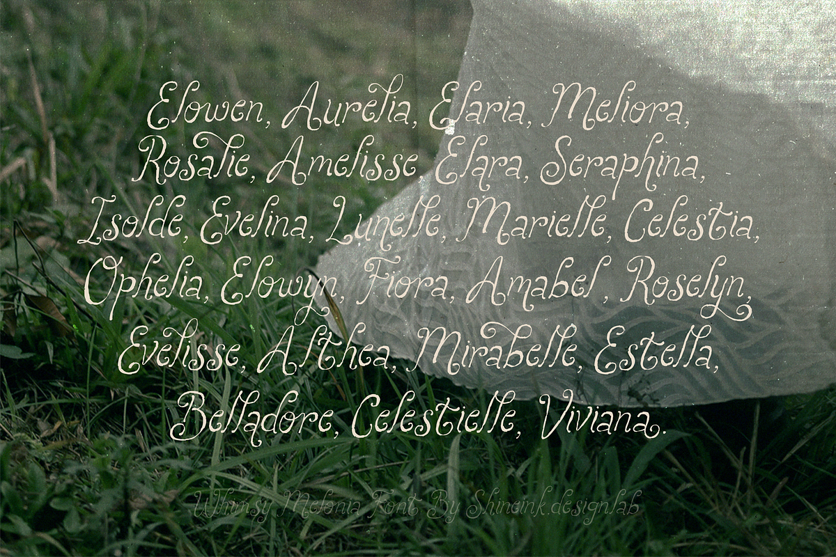 Whimsy Melonia – Whimsical Font, a Handwritten Font by shineink.designlab (Photo 6 of 14)