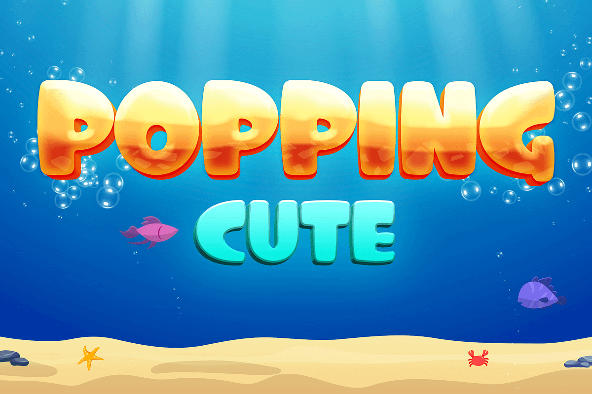 Popping Cute - Blocky Cartoon Font, a Sans Serif Font by Modestype Studio (Photo 6 of 11)