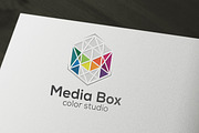 Colorful Media M Logo, a Branding & Logo Template by NasirGrfx (Thumbnail 2 of 3)