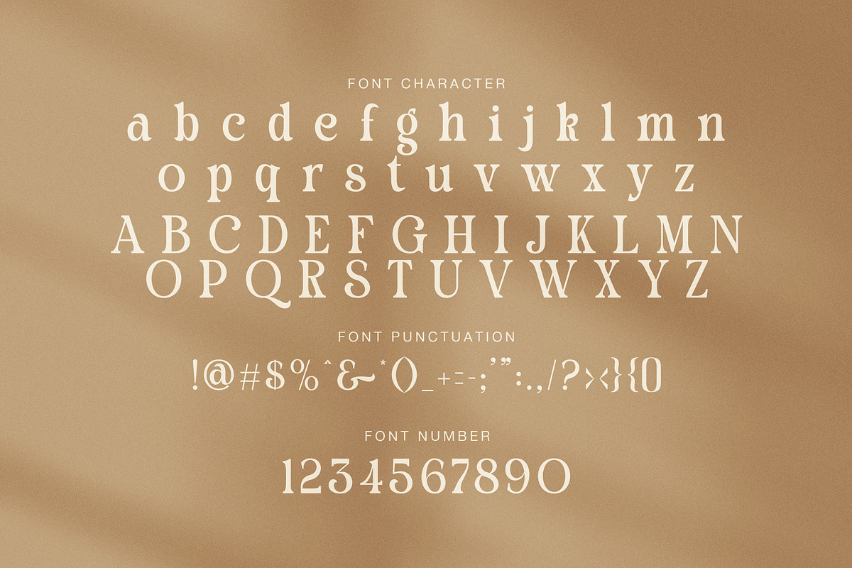 Rumie Denim Elegant Serif Font, a Serif Font by Graphicxell (Photo 7 of 8)