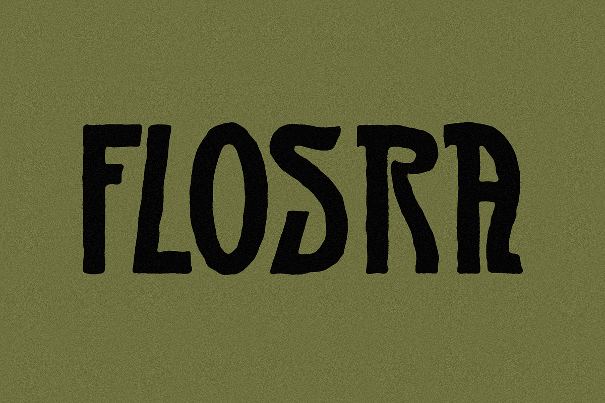 SFC Flosra - Folkcraft Display, a Slab Serif Font by Saera Type (Photo 12 of 12)