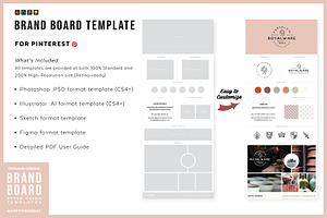 Brand Board Style Guide Templates