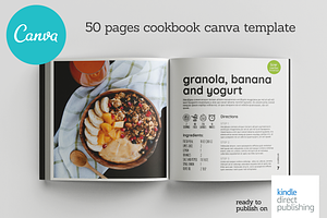 50 Pages Canva Breakfast Template