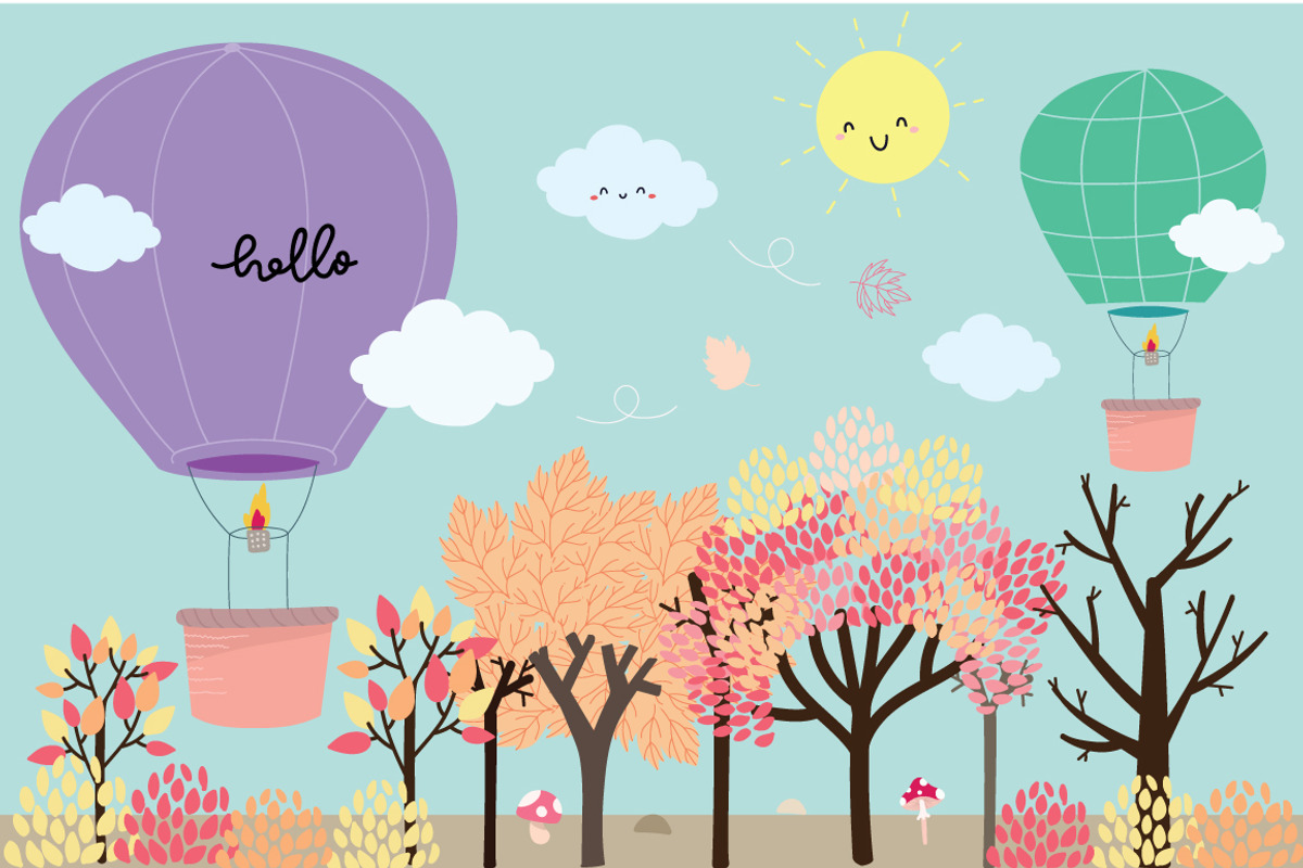Happy Hedgehog @ Autumn season, a Decorative Illustration by MooBeer (Photo 4 of 6)