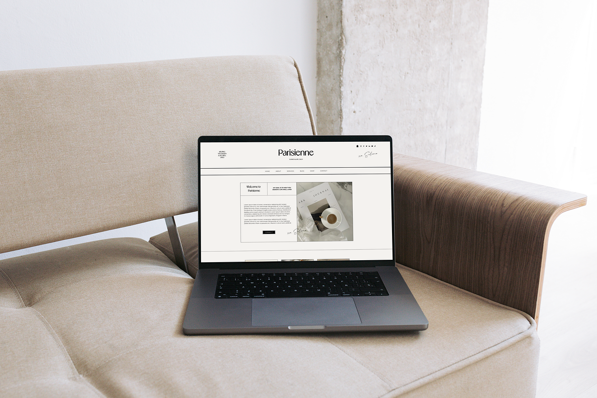 Wix Website Template Small Business, a Wix Template by Branding Babe Co. (Photo 9 of 10)